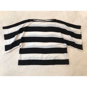 Zara wide stripe top